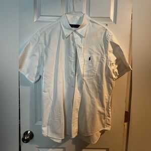 Men's White Polo Shirt